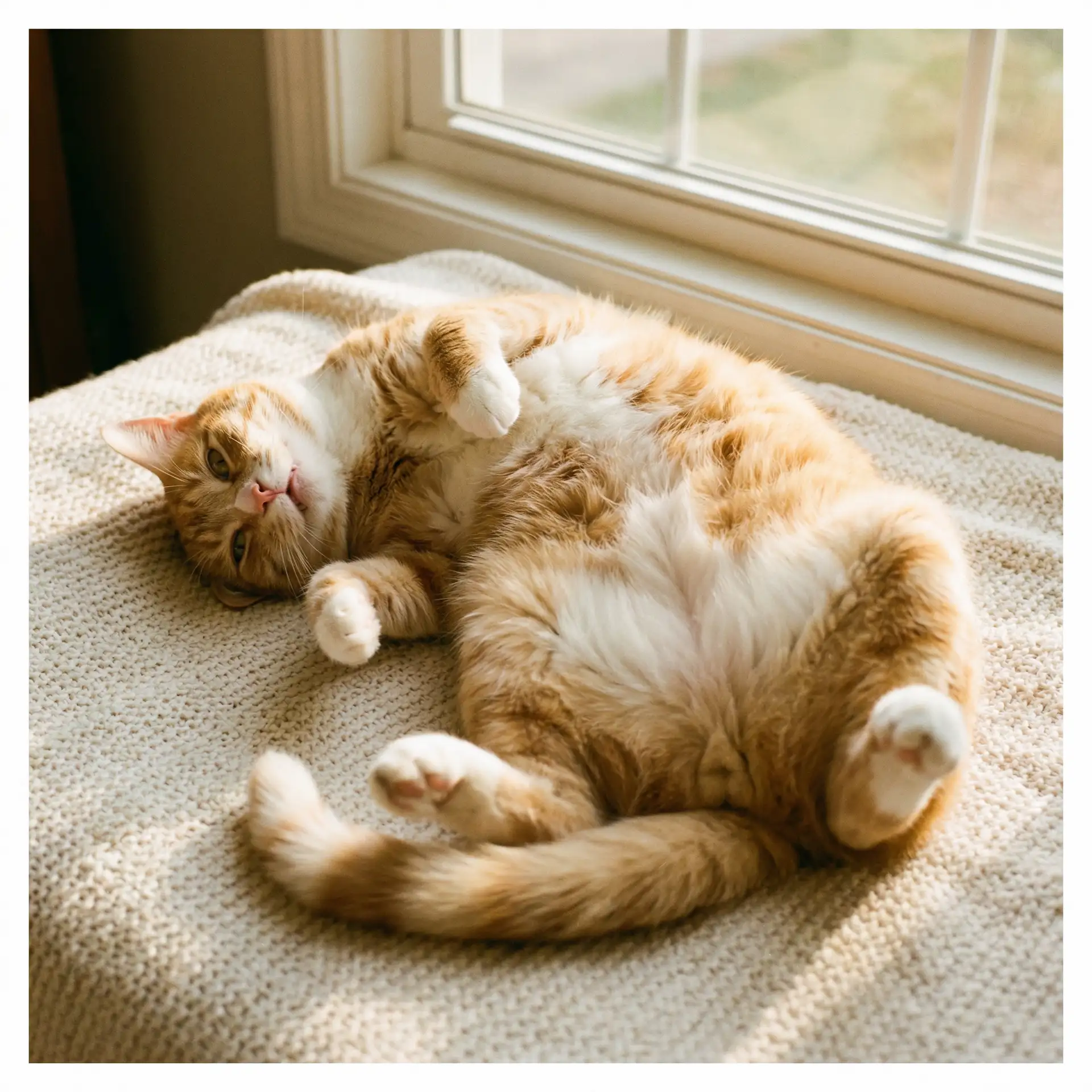 猫咪仰躺露出肚皮 - 春花秋月免费观看